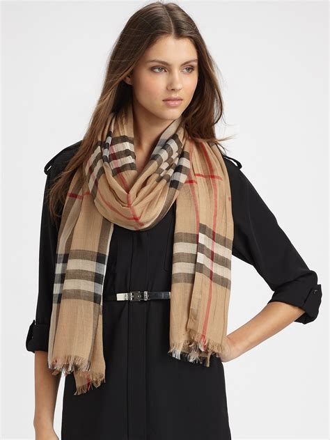 which burberry scarves are best